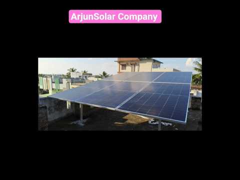 we installed 3kw on grid solar system in Growatt company. customer house in chirala.#solarpanels