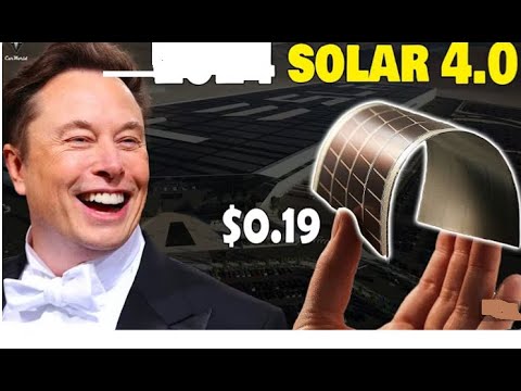 Elon Musk Revealed All New Solar Panels for 2026 Renewable Energy, Can blow your mind!