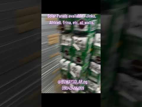 Mono Crystalline Solar Panels – Jinko, Africell, Trina,TW, etc. all watts in stock. #jinkosolarpanel