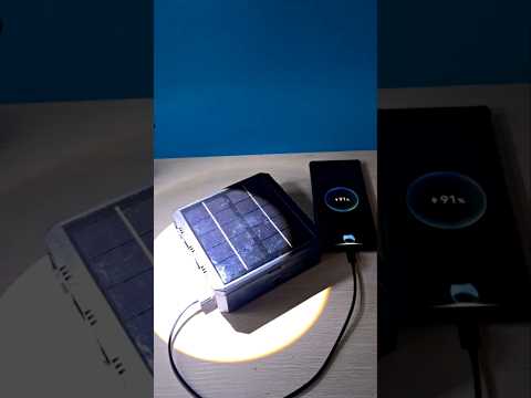 New Mobile Solar Power Bank | बिना बिजली चार्ज करें Mobile Anytime ☀️