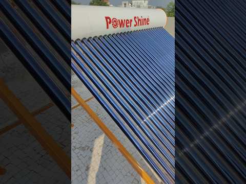 🔆 Power Shine Solar Water Heater | Free Hot Water from Sun | Full Installation & Working Demo 🌞