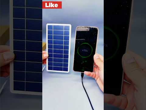Solar panel for smart phone #inventiontech #smartphone #goodthing #gadgets