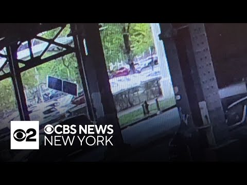 Shocking video shows moment before flying solar panel fatally struck woman in Brooklyn