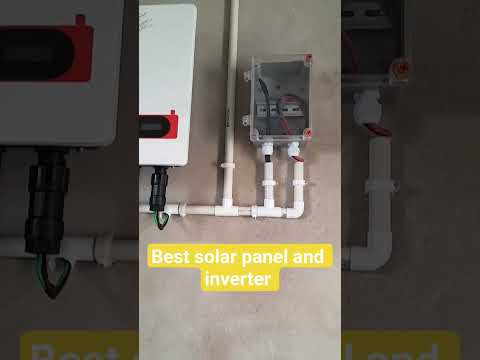 Best solar panel and inverter #electrical #greenenergy #solar #solarpower #renewableenergy