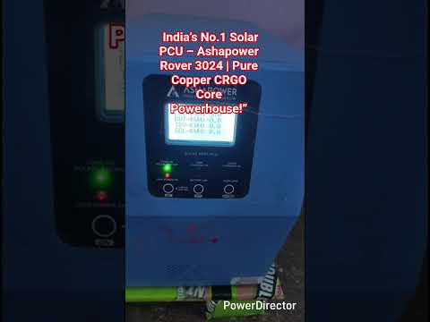 Pure Copper Technology 🚀| Ashapower Rover 3024 || Solar System ka King! #ASHAPOWER #solarinverter