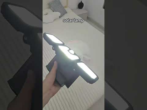 Solar Lamp Shines Bright This Spring #fok #fyp #solar #lamp