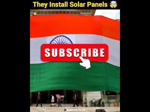 Why Installing Solar Panels 🤯 @MRINDIANHACKER @CrazyXYZ #shorts #facts #india