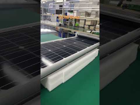 Solar street light all in one with wipper for clean the solar panel www.odmsolar.com +86 17744953680