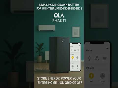 2025 Ola Shakti – India’s Smart Home Power Revolution |  #SolarPower #BatteryStorage #GreenEnergy