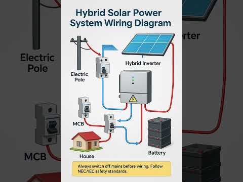 Hybrid Solar Power Wiring Diagram Explained | Easy Guide!