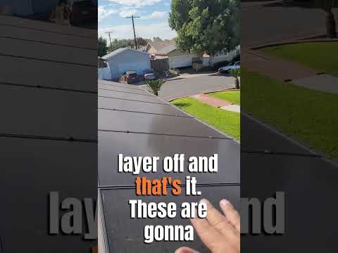 Cleaning Solar panels for Winter is a must