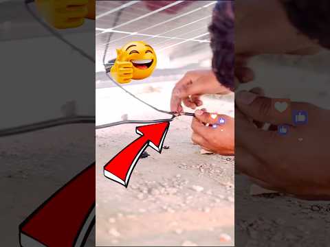 Solar panels fitting fault |#viral #shortsfeed #viralvideo #solar #youtubeshorts