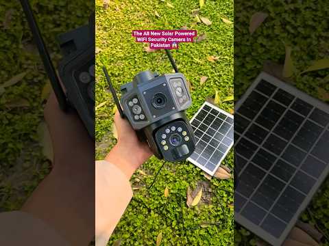 Solar Powered WiFi PTZ Camera Review 😱