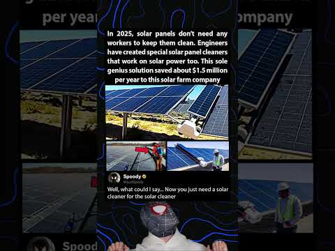 In (2025), solar panels don’t need workers anymore
