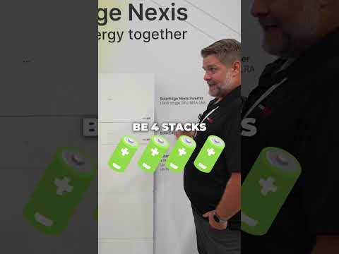 The all new SolarEdge Nexis battery system is a HUGE upgrade from the previous generation #solar