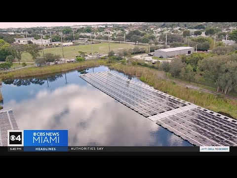 No land for solar panels? No problem — Nova Southeastern University provides a floatable solution
