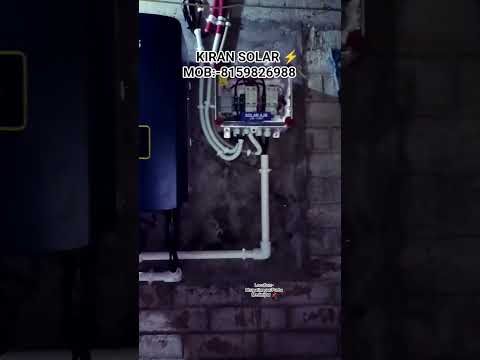 Luminous 10kw On-grid Inverter Installation Done 👍✅|| @kiransolar7673 #shortsfeed #solarpanels