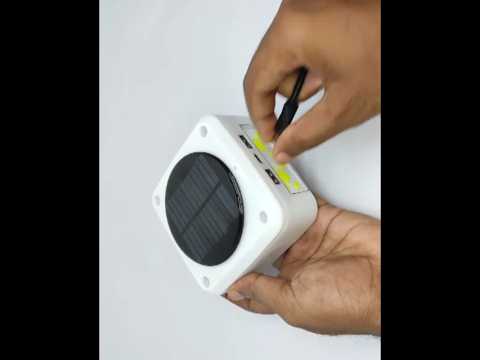 solar power bank+light #short