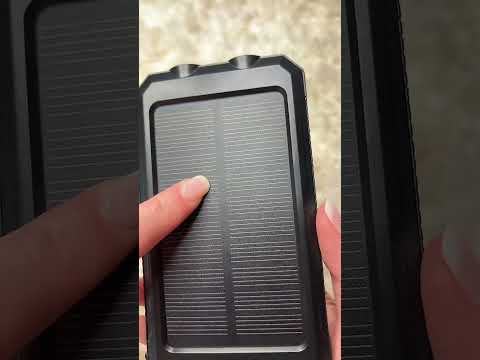 Solar Power Bank = Lifesaver #SurvivalGear #StayCharged
