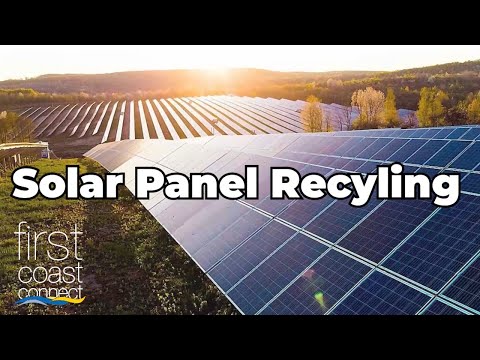 First Coast Connect:Solar Panel Recycling