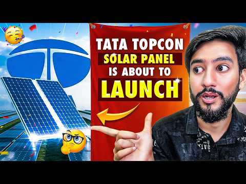 TATA TOPCon Solar Panel Is About To LAUNCH !!!