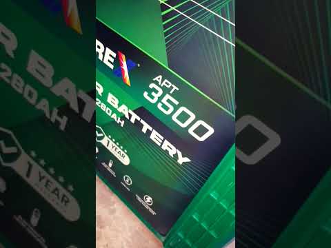 INVEREX APT/3500 280/Ah Tell Tubular Battery Solar System Installation Services Contact.03003602573