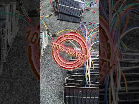 𝐒𝐨𝐥𝐚𝐫 𝐏𝐚𝐧𝐞𝐥 𝐰𝐢𝐭𝐡 𝐋𝐄𝐃 𝐋𝐢𝐠𝐡𝐭 𝐂𝐨𝐧𝐧𝐞𝐜𝐭𝐢𝐨𝐧 | 𝐂𝐮𝐬𝐭𝐨𝐦 𝐒𝐨𝐥𝐝𝐞𝐫𝐞𝐝 & 𝐓𝐞𝐬𝐭𝐞𝐝 𝐛𝐲 𝐙𝐞𝐫𝐎𝐧𝐞 𝐓𝐞𝐜𝐡