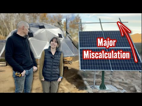 We Made a HUGE Mistake with our Solar Panels | Off-Grid Greenhouse
