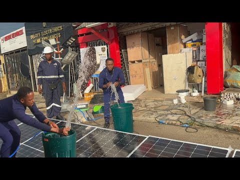 Price Of DC Solar Water Pumps With Live Demonstration, Solar Panels, Inverter System In Benin City.