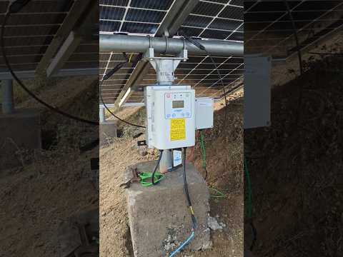 Shakti 3 HP solar pump Pani pressure β‘ 30 meter head π#shorts #shortvideo #youtubeshorts #viral