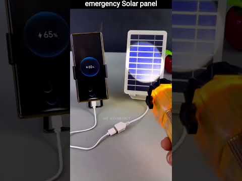 emergency solar panel । #shorts #ytshorts @FactTechz