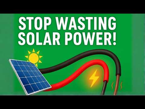 Cable Size for Solar Panels – How to Calculate Wire Size for Voltage Drop