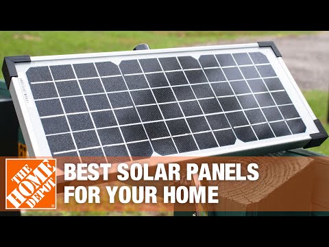 Best Solar Panels for Your Home | The Home Depot