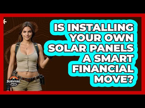 Is Installing Your Own Solar Panels A Smart Financial Move? – Survival Skills for Everyone