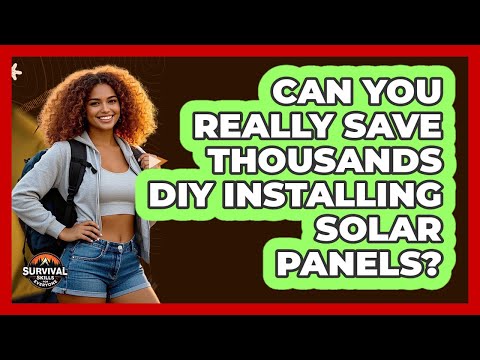 Can You Really Save Thousands DIY Installing Solar Panels? – Survival Skills for Everyone