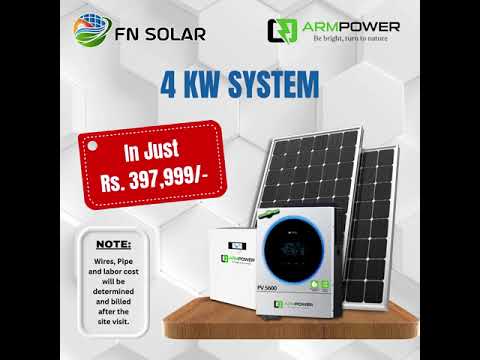 Solar Power Deal LIVE! ⚡ ARM Power 4KW System Price Reveal (Don’t Miss Out!)