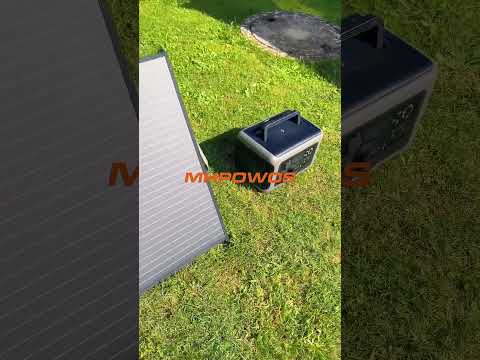 Solar Power Unboxing β My First Try with Foldable Panels for Camping! π