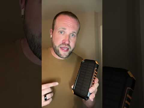 Solar Power Bank – Limited-Time Holiday Deals #blackfridaysale