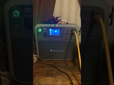 BLUETTI AC200P RUNNING MY HOME ON SOLAR FOR OVER 10-Hrs NOW.