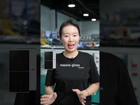 Let’s check out SKYWORTH Bifacial Module  #shorts