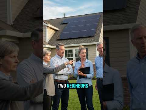 HOA Tried to Ban My Solar Panels — Now They Power……. #shorts
