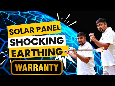 SOLAR PANEL SHOCKING EARTHING WARRANTY | SOLAR PANELS FOR HOME | PM SURYA GHAR | PURUSHOTAM PANDEY