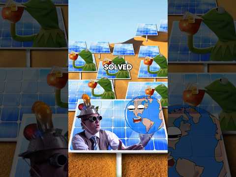 Why dont we FIX Climate Change by putting SOLAR PANELS in the DESERT?!πͺπ#shorts #logic