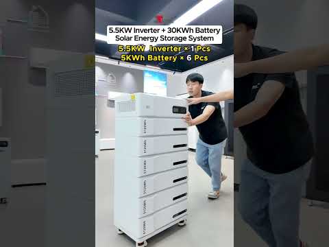 SUNC Energy Storage System:5-30KWh Battery with 5-11KW Inverter,110V/230VAC#solarbattery#solarenergy