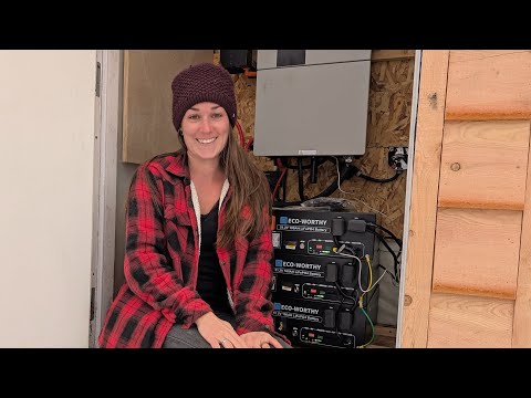 Solar Shed Upgrades During A Huge WindStorm! We Were Worried About The Solar Panels
