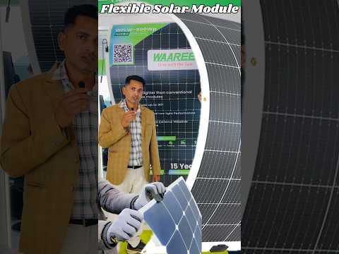 Flexible Solar Panels. Latest Technology Solar Module. ￼