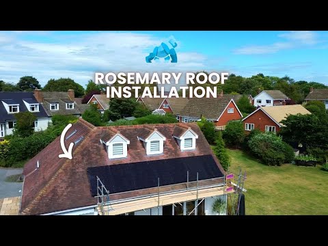 Installing Solar Panels on a Rosemary Roof — Full Time-Lapse!