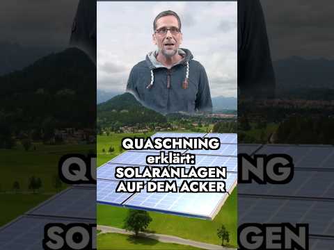 Solaranlagen auf dem Acker #solar #acker ￼