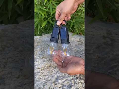 “Solar bulb 💡 for camping #shorts #shortsvideo #shortsyoutube #shortsfeed #solar #bulb #gadgets .”
