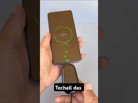 Portable mobile Solar Charger ☀️ | Charge Anytime, Anywhere ⚡ | #shorts